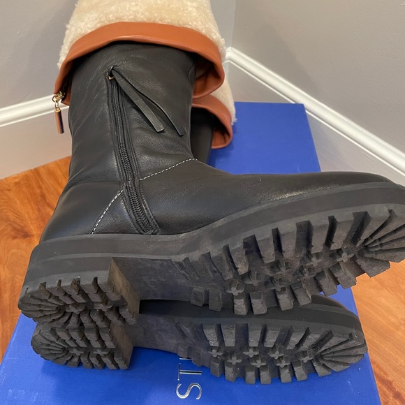 Stuart Weizmann Renata shearling boot 7.5 - Picture 6 of 9